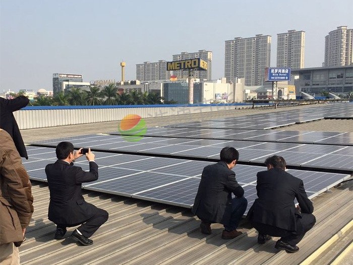 商場480KW太陽能光伏發(fā)電項目