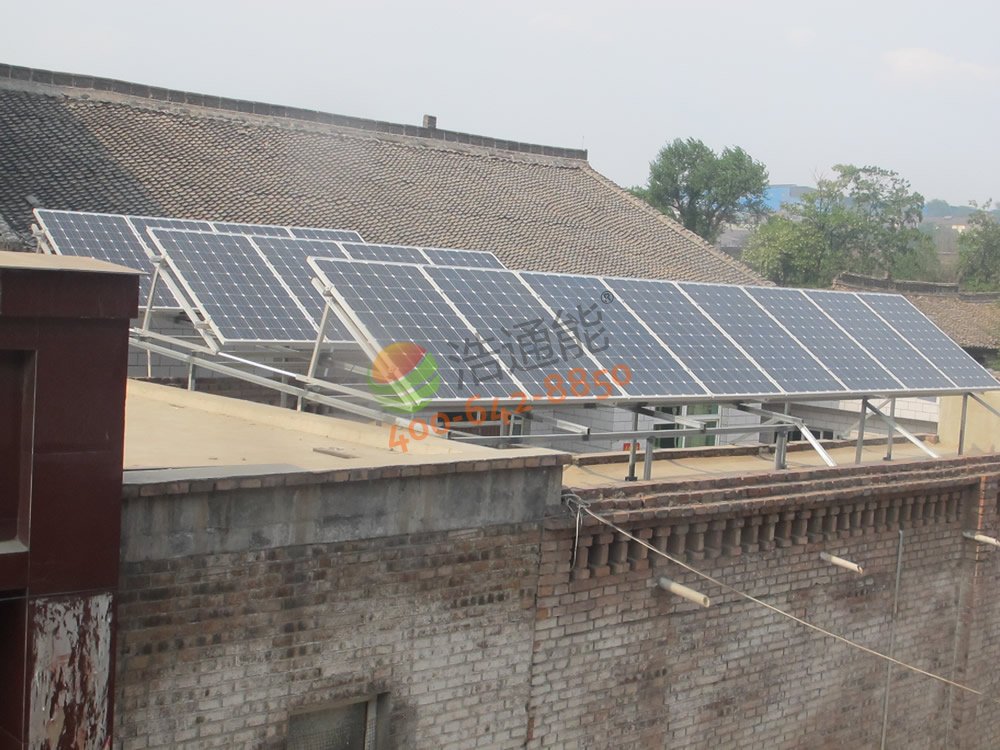 惠州自建房屋頂4kw太陽(yáng)能光伏發(fā)電